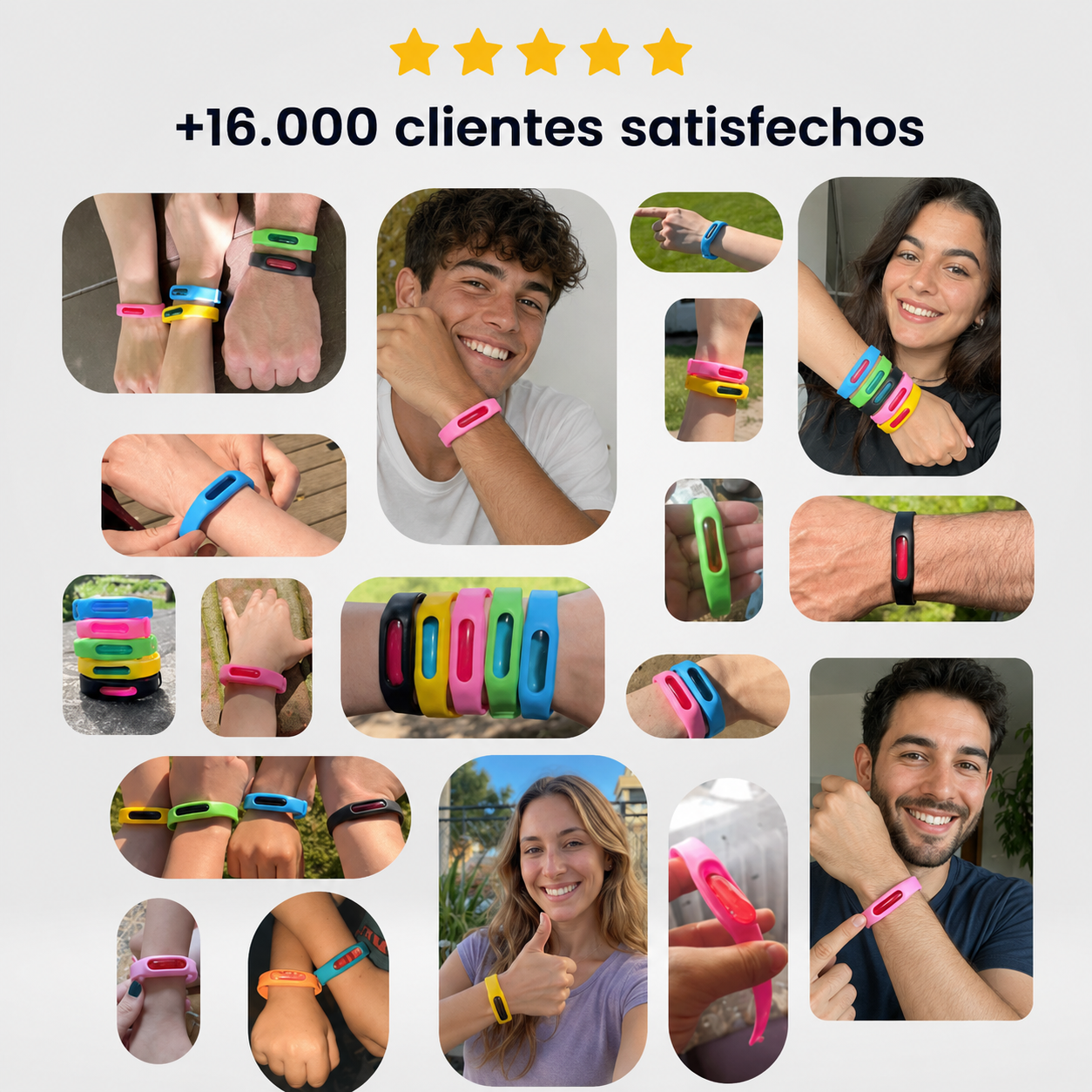 Brisalia™ Pulseras Antimosquitos